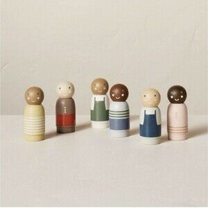 Toy Pal People Figurine Set - Hearth & Hand With Magnolia Kids Wooden Toy